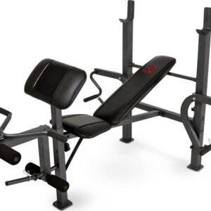 Marcy Adjustable Standard Weight Bench with Butterfly MD-389