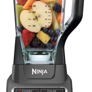 Ninja Professional 72 Oz Countertop Blender with 1000-Watt Base and Total Crushing Technology for Smoothies, Ice and Frozen Fruit (BL610), Black