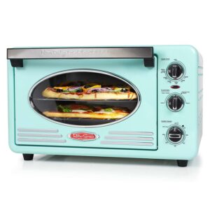 Nostalgia Retro 12-Slice Air Fry Toaster Oven, Aqua