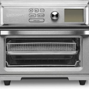 Open Box Cuisinart Air Fryer Toaster Oven 1800 Watt, Stainless Steel TOA-65 - Silver