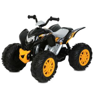 Powersport ATV 12-Volt Battery Ride-On Vehicle (Yellow)