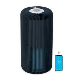Pure Enrichment® PureZone™ Turbo Smart Air Purifier for Large Rooms (1050 sq. ft. in 30 min.) - Energy Star Rated, 5 Stage Filtration, Smartphone Compatible, Traps Smoke & Dust (Graphite)