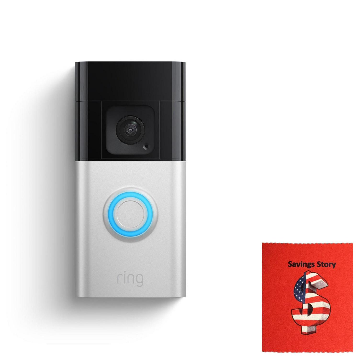 Ring_Video Battery Doorbell Plus, 2023 Release, Head-to-Toe HD+ Video, Alexa, Security, 6 in
