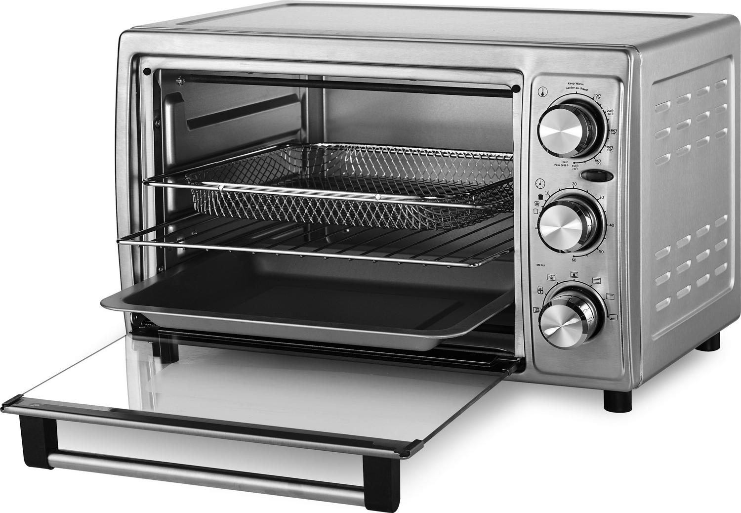 Salton Stainless Steel Air Fryer Toaster Oven - Image 3