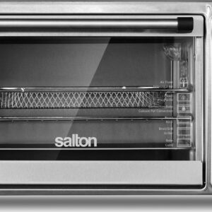 Salton Stainless Steel Air Fryer Toaster Oven