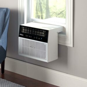 Soleus Air 6,000 BTU Energy Star Saddle Air Conditioner with WiFi, MyTemp Remote, Covers 275 Sq Ft