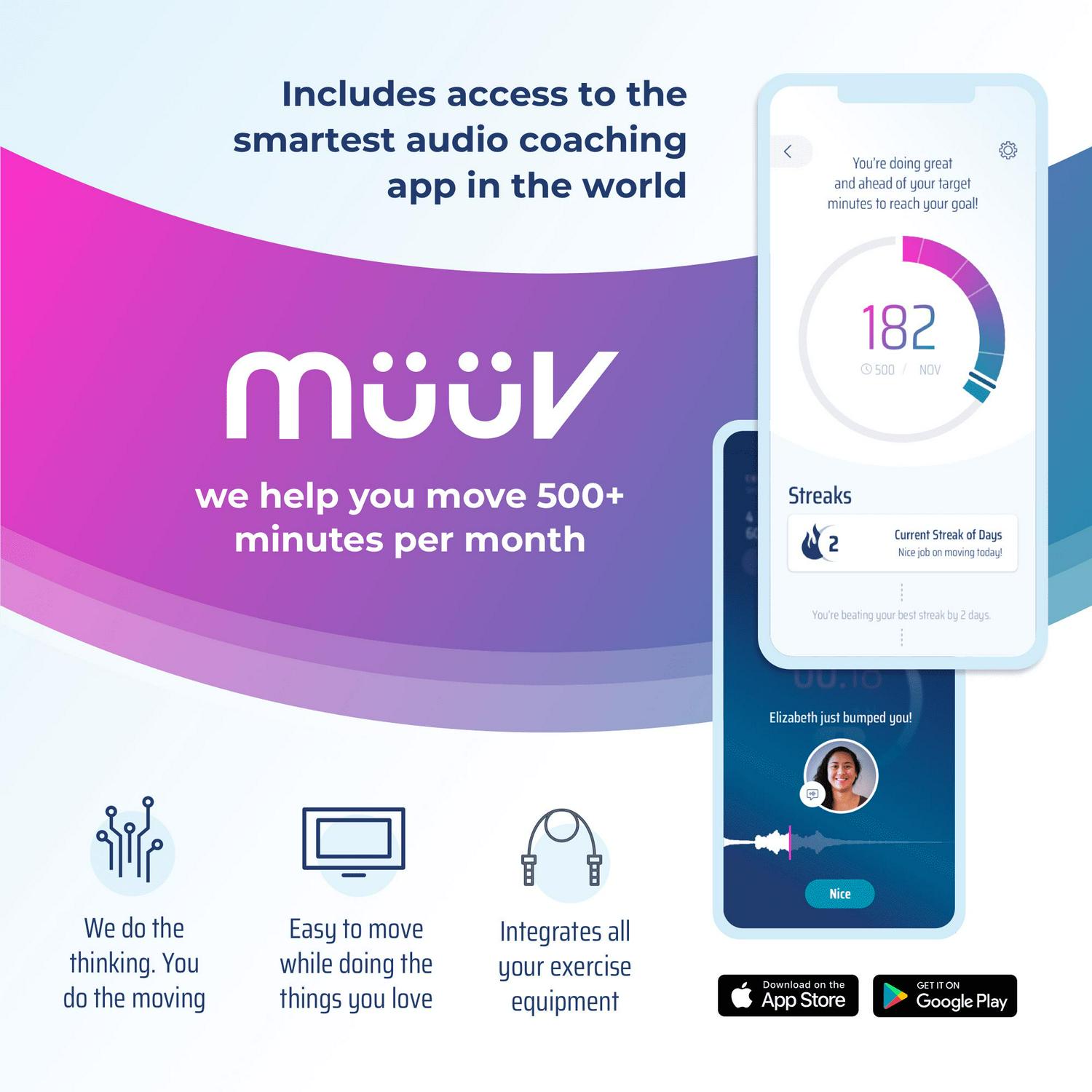 Stamina InTone Oval Fitness Rebounder Trampoline for Cardio with Handlebars - Image 9