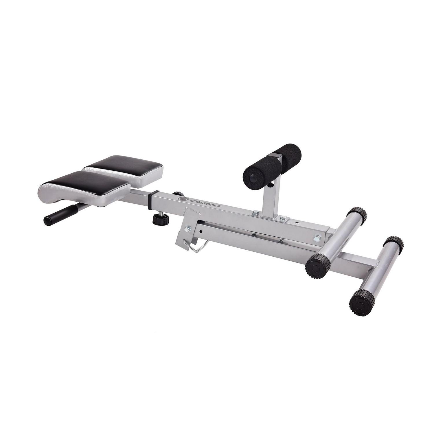 Stamina Products Adjustable Hyperextension Padded Fitness Exercise Bench - Image 3