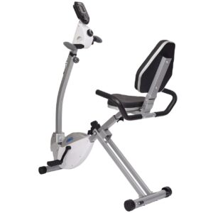 Stamina Recumbent Exercise Bike with Upper Body Exerciser, 250 lb. Weight Limit