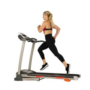 Sunny Health & Fitness Manual Incline Treadmill & Free Sunny Fit® App - SF-T4400