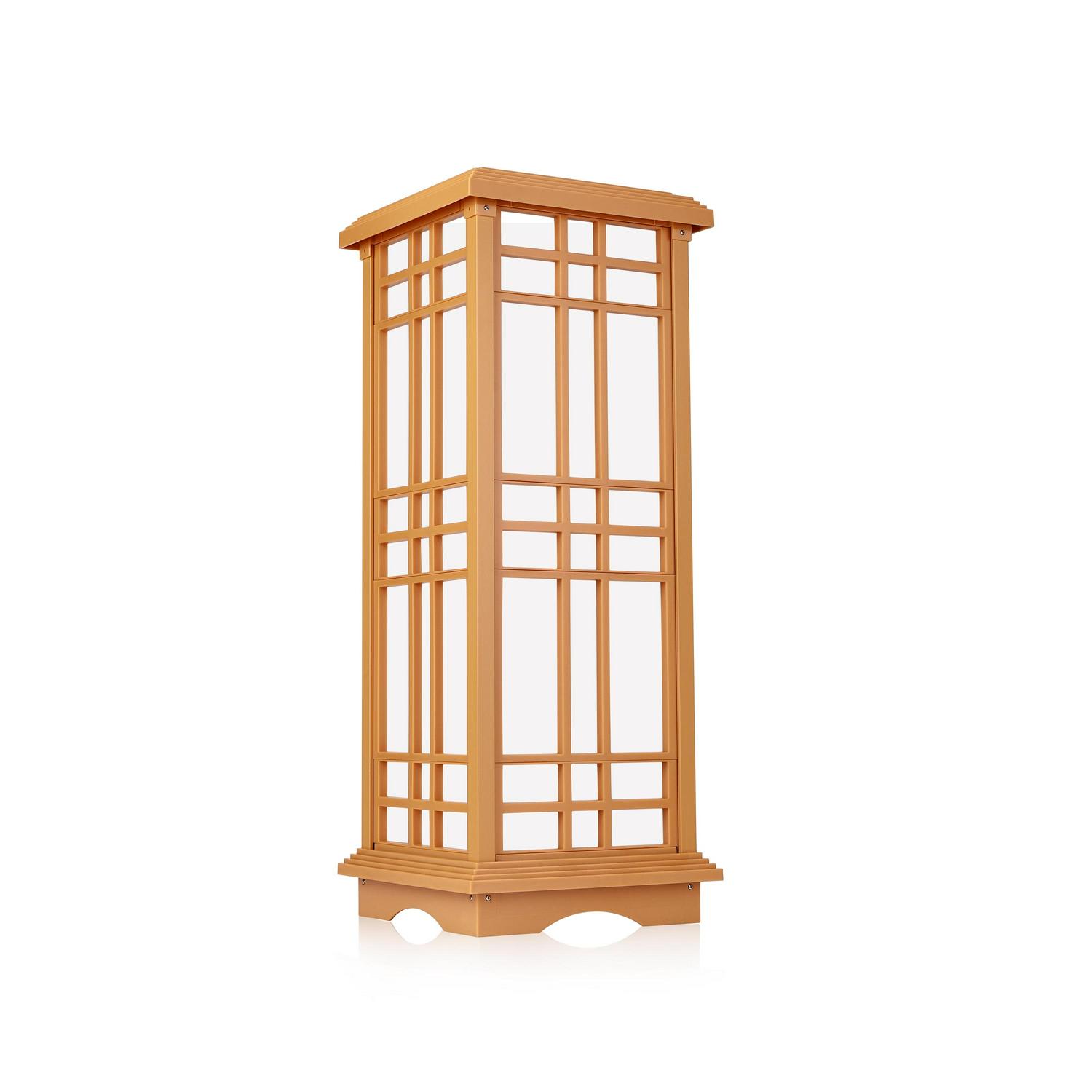 Techko Solar Zen Lantern – Amber or White Light (24.5"high) - Image 3