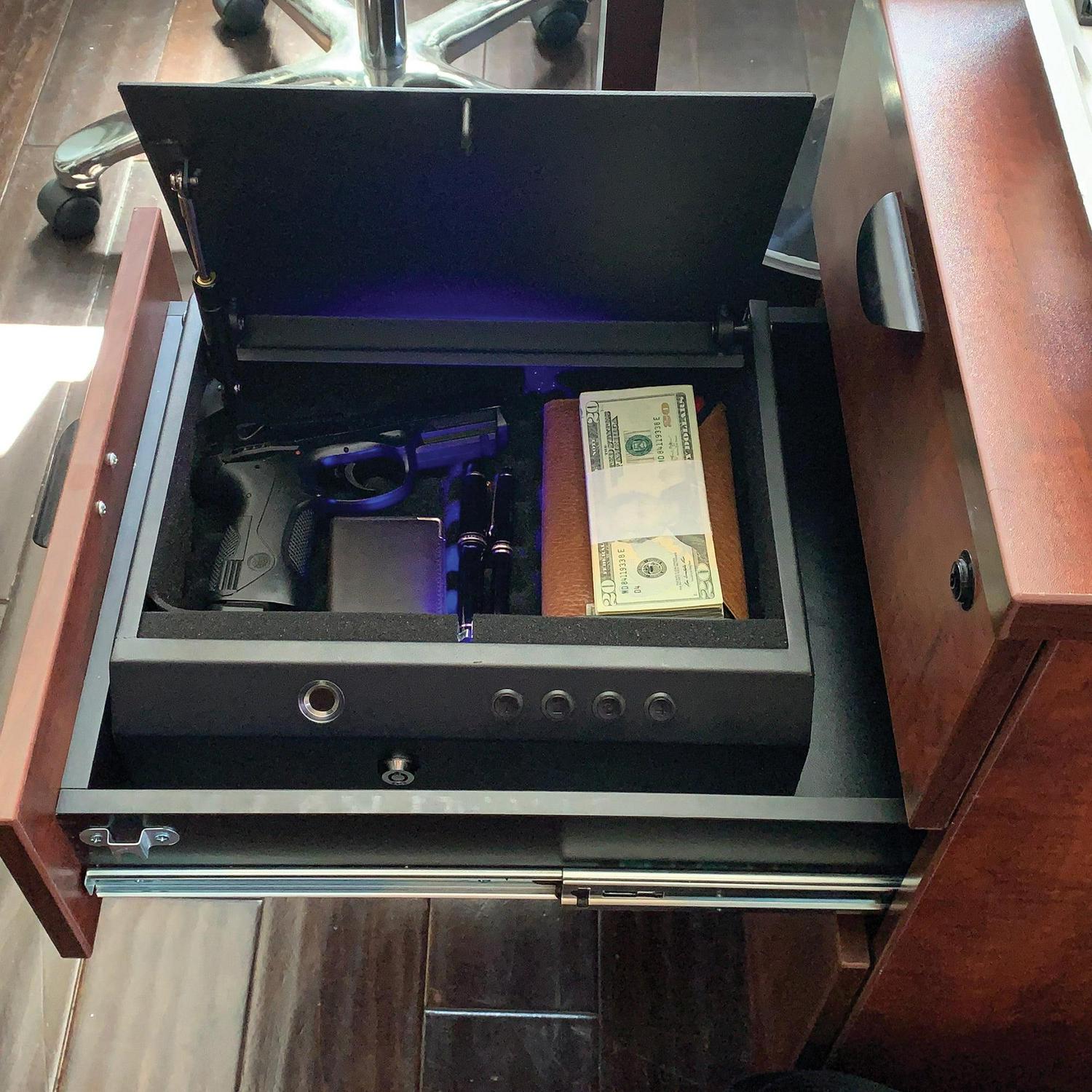 Tokk PL15 PL15 Versatile Fingerprint Safe, Black - Image 23