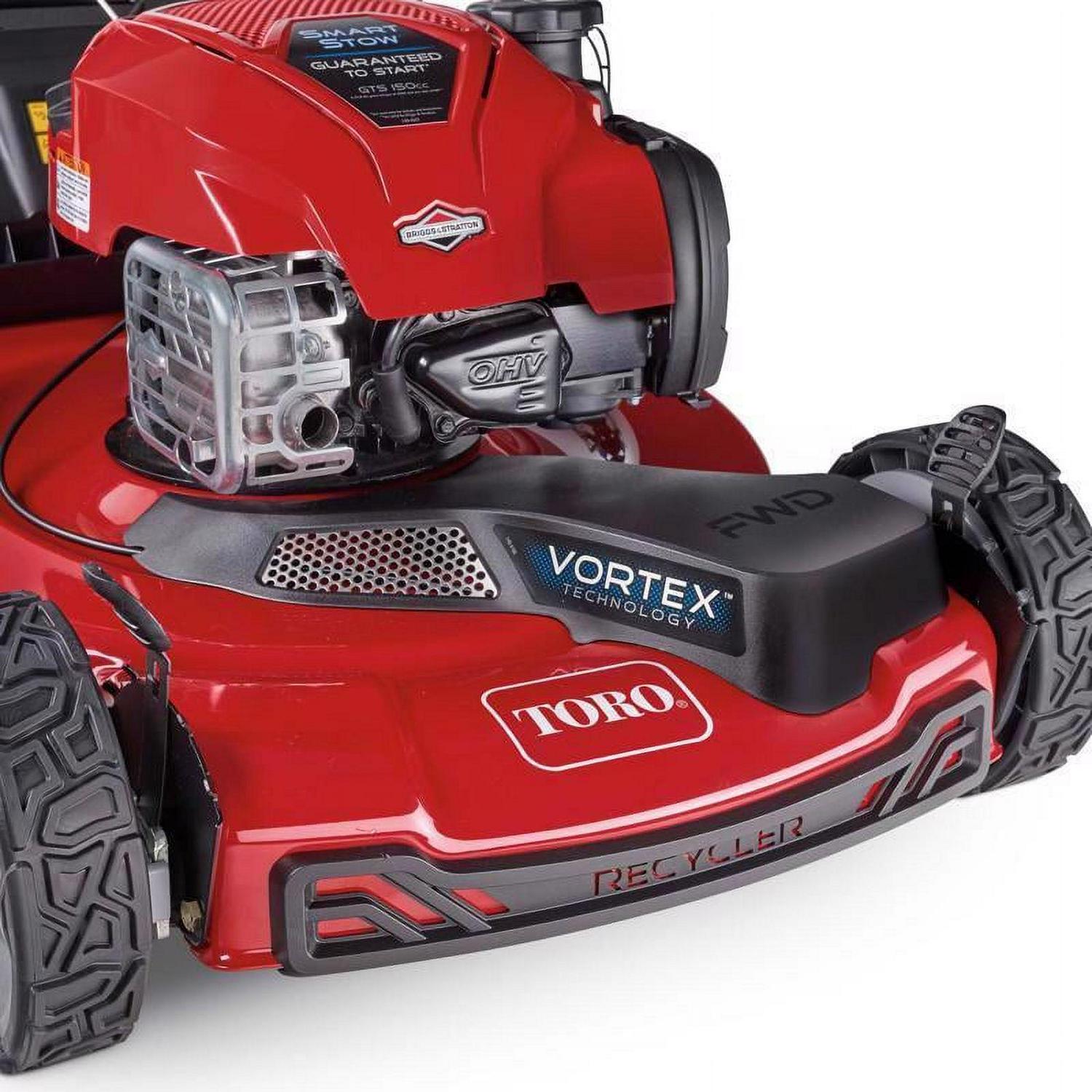 Toro Smartstow 21445 22 in. 150 cc Gas Self-Propelled Lawn Mower - Image 3