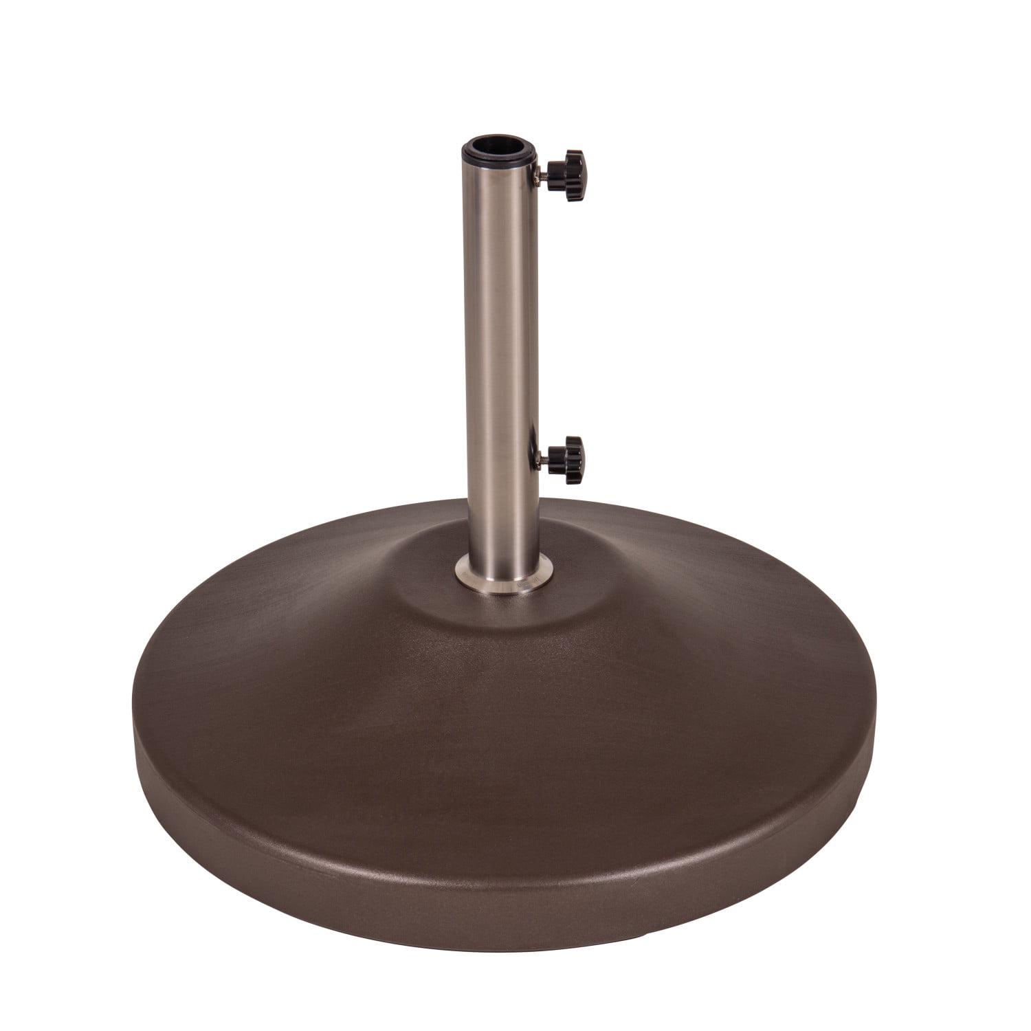 US Weight Fillable Heavy-Duty Free Standing Umbrella Base - Bronze - Image 2