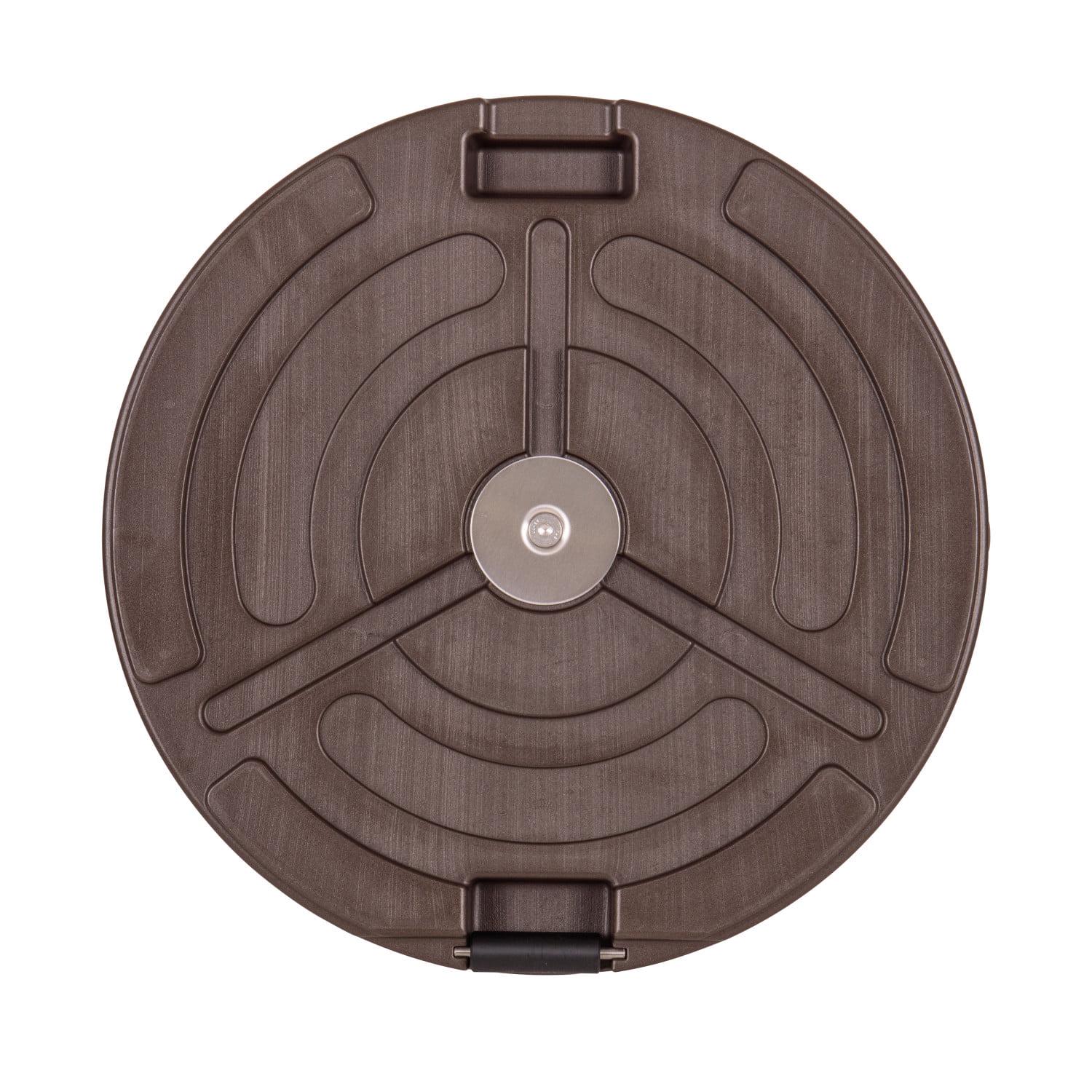 US Weight Fillable Heavy-Duty Free Standing Umbrella Base - Bronze - Image 5