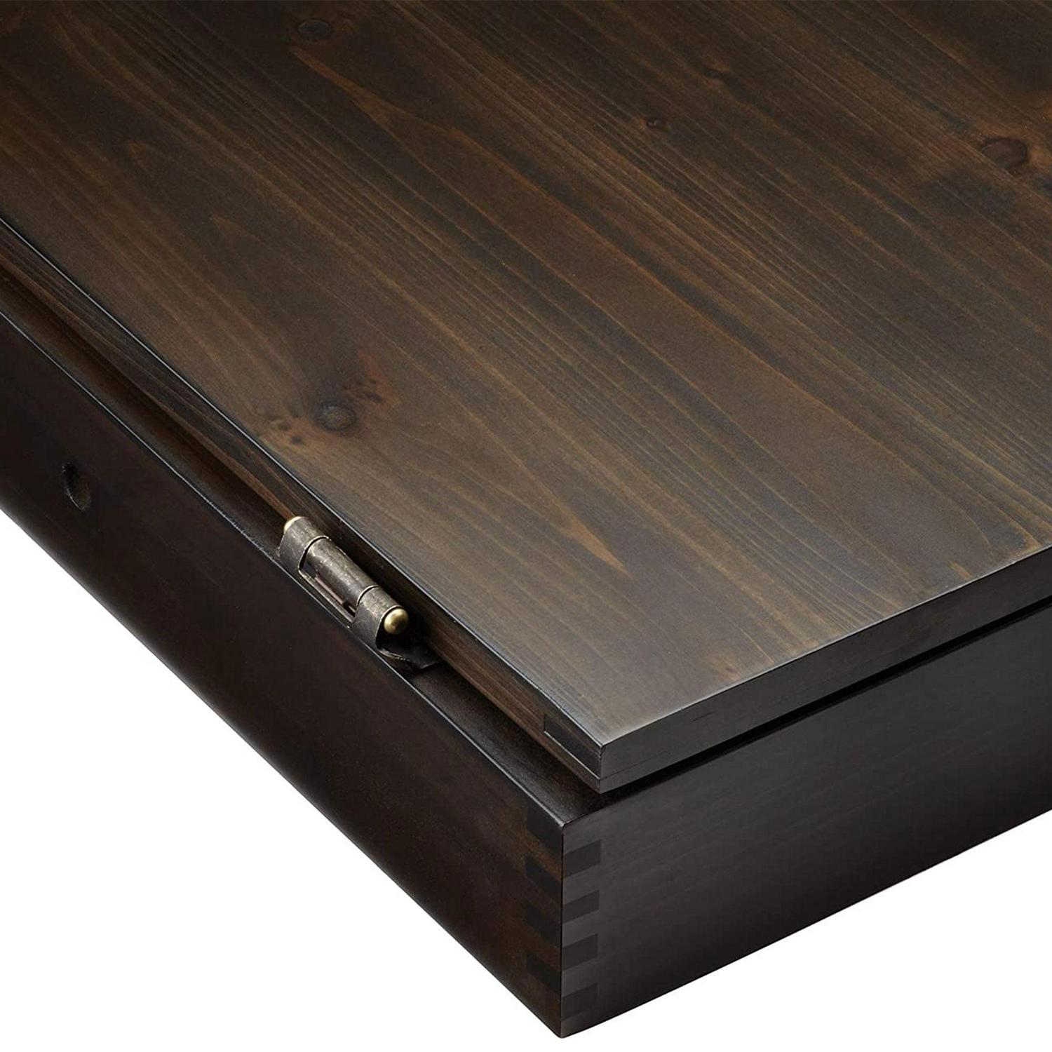 Viper Classic Metropolitan Soft Tip Solid Wood Dartboard Cabinet, Espresso - Image 3