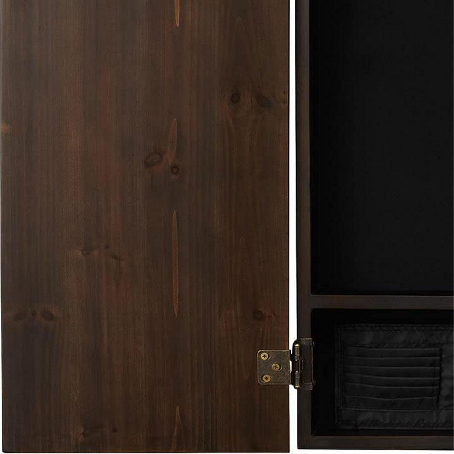 Viper Classic Metropolitan Soft Tip Solid Wood Dartboard Cabinet, Espresso - Image 5