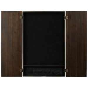 Viper Classic Metropolitan Soft Tip Solid Wood Dartboard Cabinet, Espresso