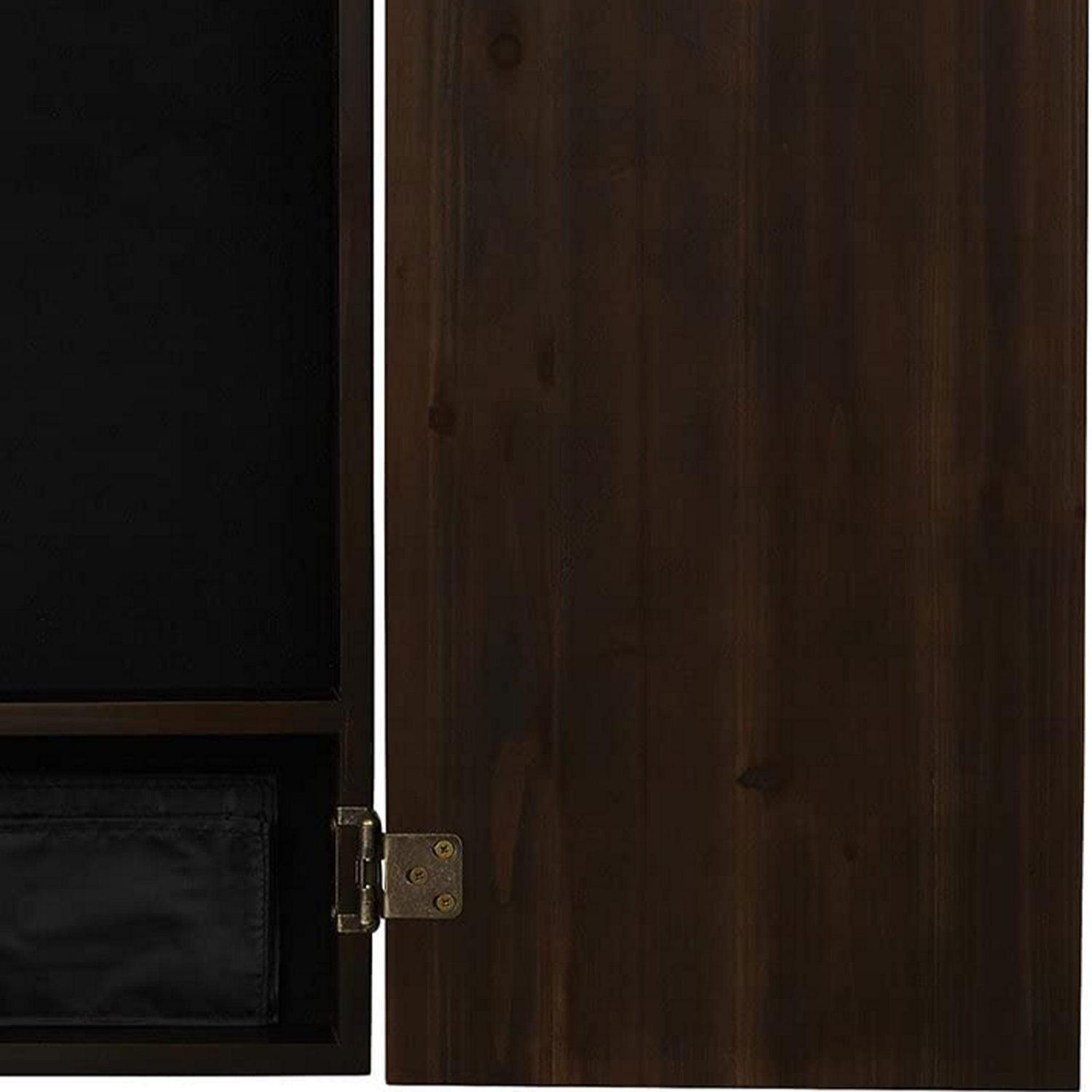 Viper Classic Metropolitan Soft Tip Solid Wood Dartboard Cabinet, Espresso - Image 7