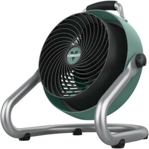 Vornado 293 Large Heavy Duty Air Circulator Shop Fan, Green, 16 In.