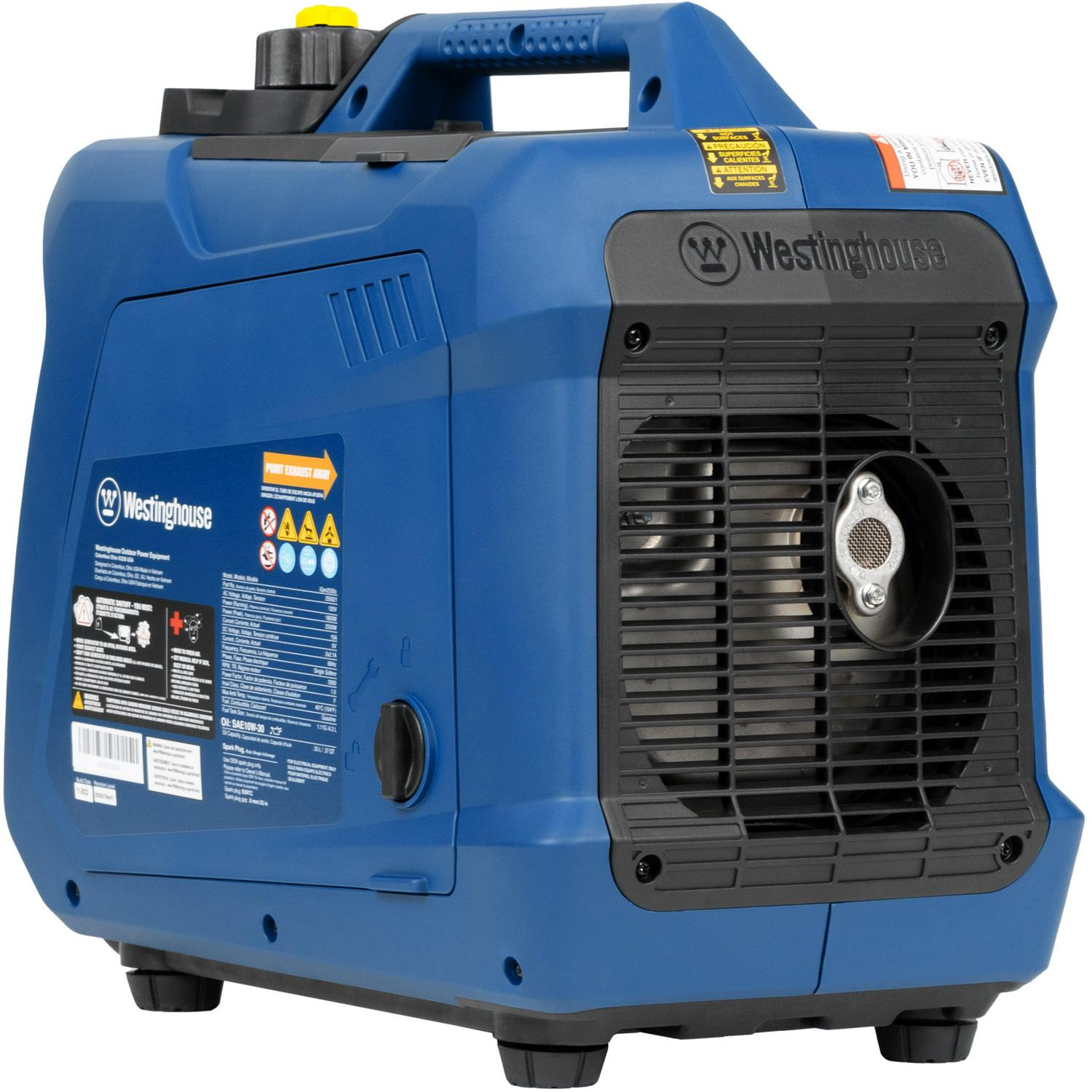 Westinghouse 2550 Peak Watt RV Ready, Gas Powered Portable Inverter Generator with CO Sensor - Image 10
