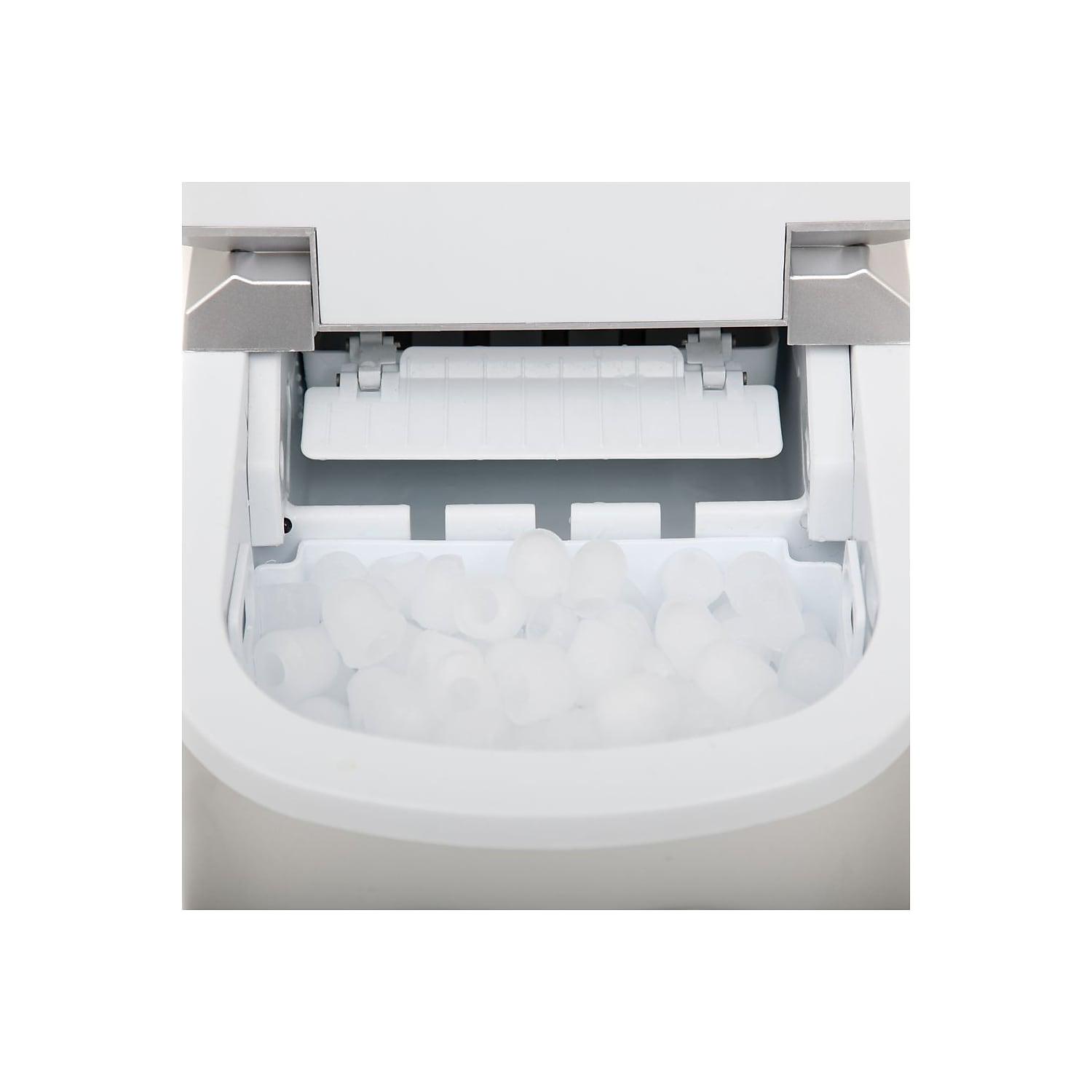 Whynter Compact Portable Ice Maker, 27 lb Capacity, Metallic Silver - Image 5