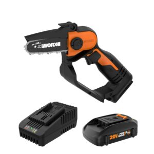Worx WG324 20V Power Share 5" Cordless Pruning Saw