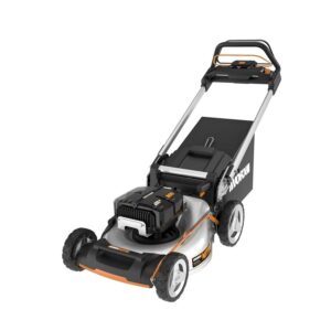 Worx WG761 Nitro 80V 21" Cordless Self-Propelled Lawn Mower with Brushless Motor & Rear Wheel Drive
