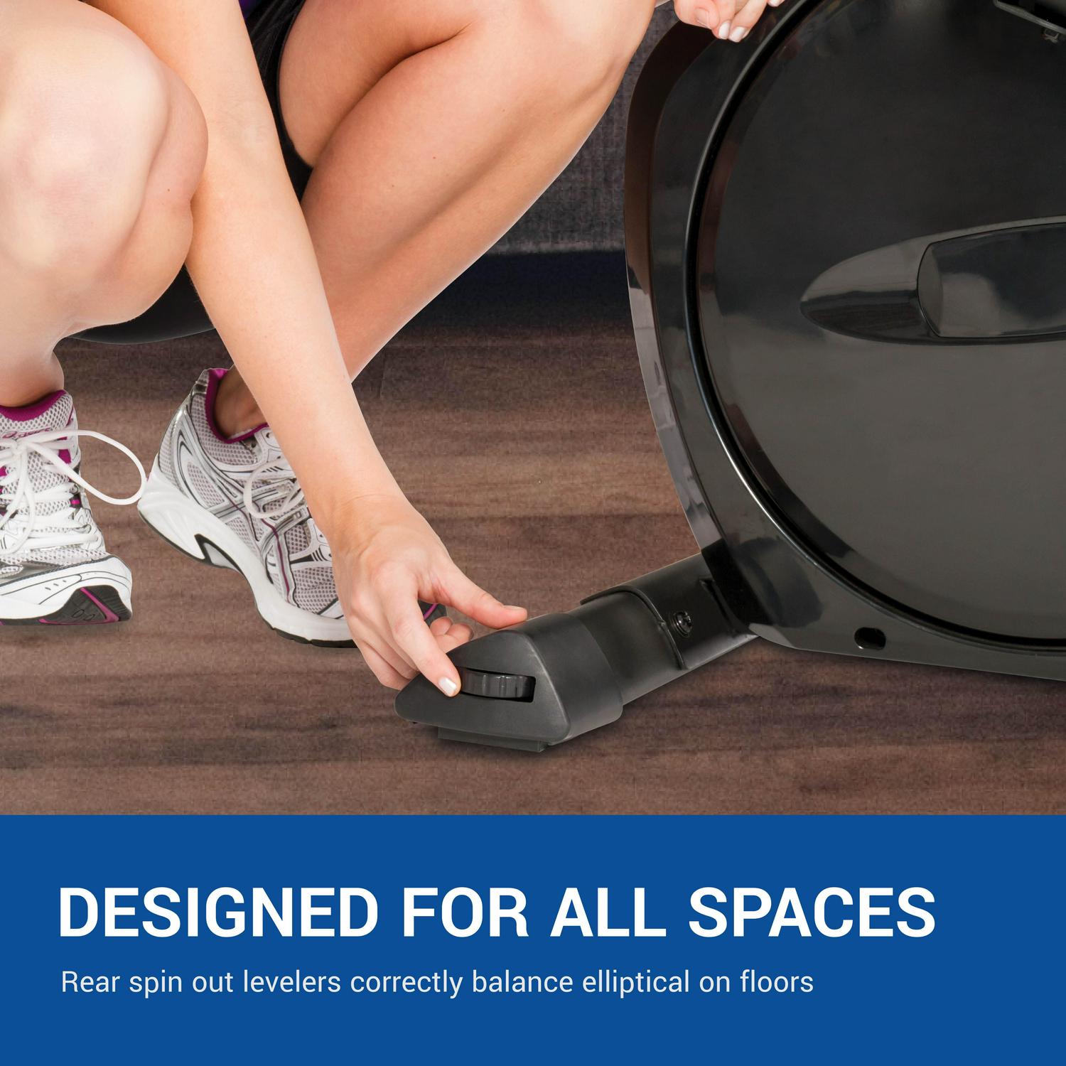 XTERRA Fitness FS1.5 Elliptical with Ergonomic Stride Length - Image 3