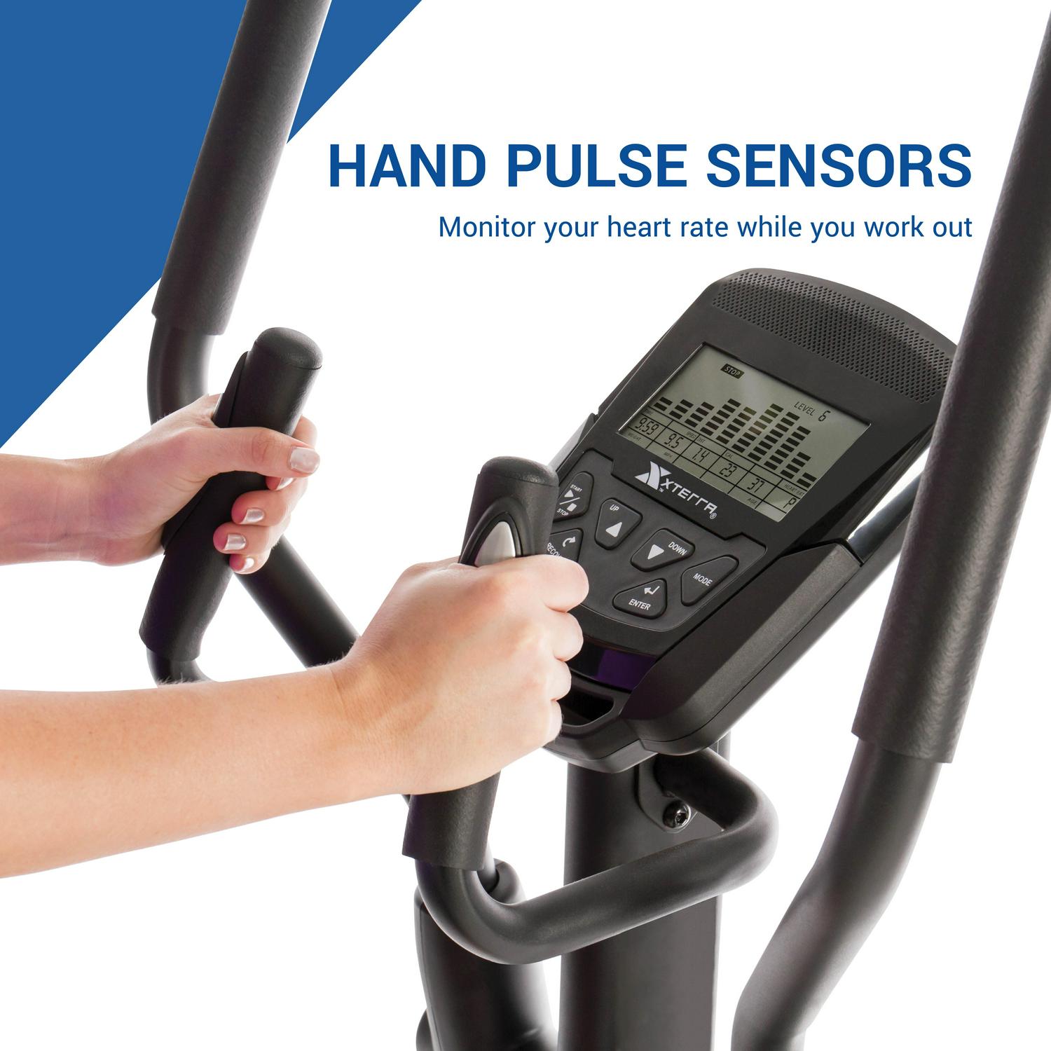 XTERRA Fitness FS1.5 Elliptical with Ergonomic Stride Length - Image 7