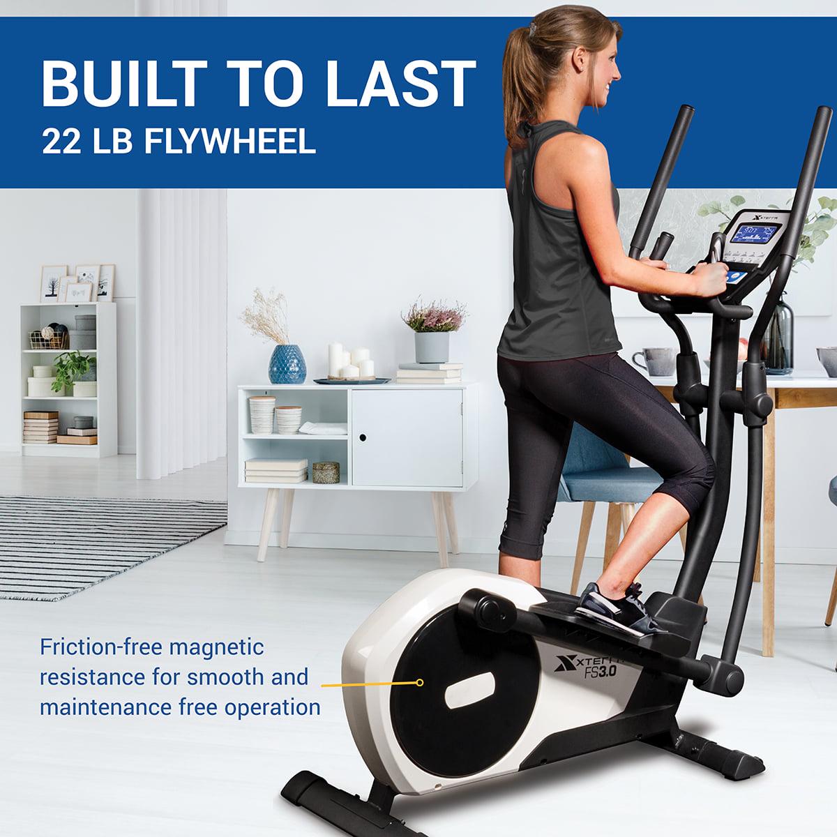 XTERRA Fitness FS3.0 Elliptical Machine with Ergonomic Stride Length - Image 2