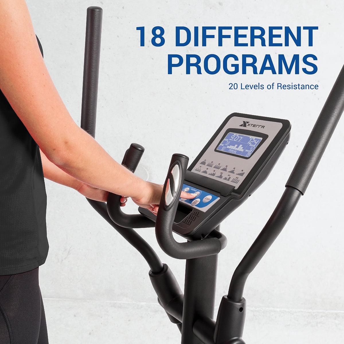 XTERRA Fitness FS3.0 Elliptical Machine with Ergonomic Stride Length - Image 5