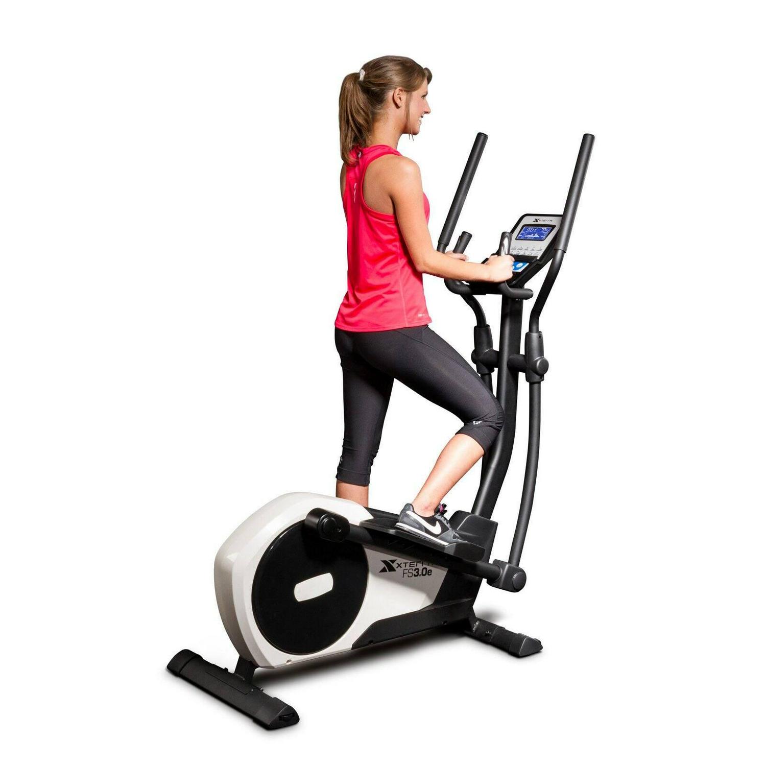 XTERRA Fitness FS3.0 Elliptical Machine with Ergonomic Stride Length