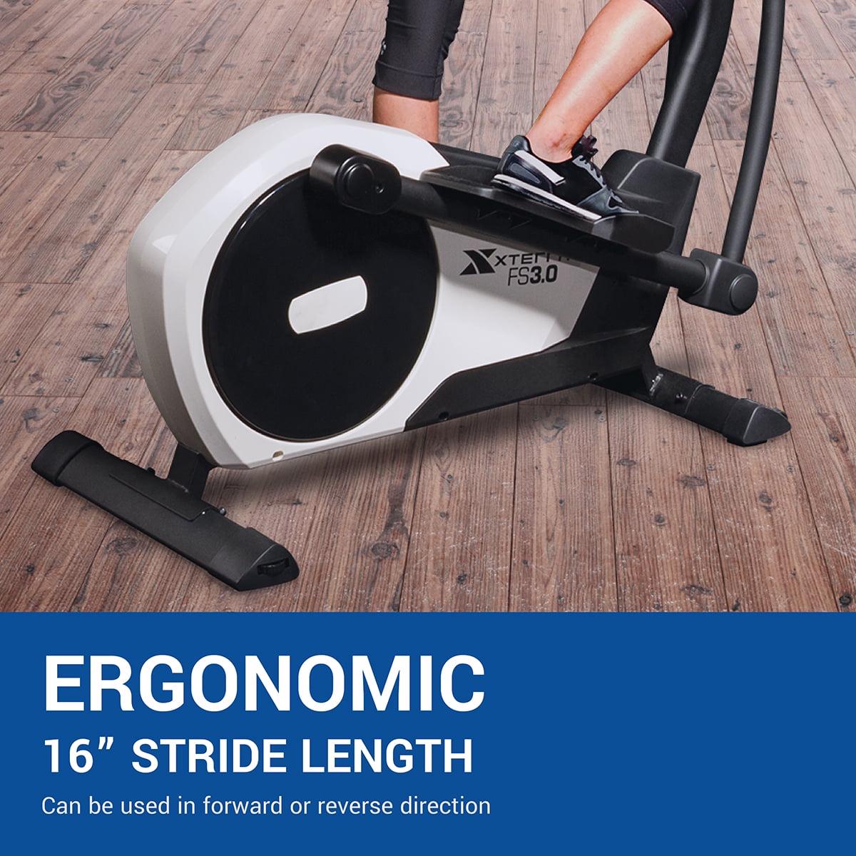 XTERRA Fitness FS3.0 Elliptical Machine with Ergonomic Stride Length - Image 6