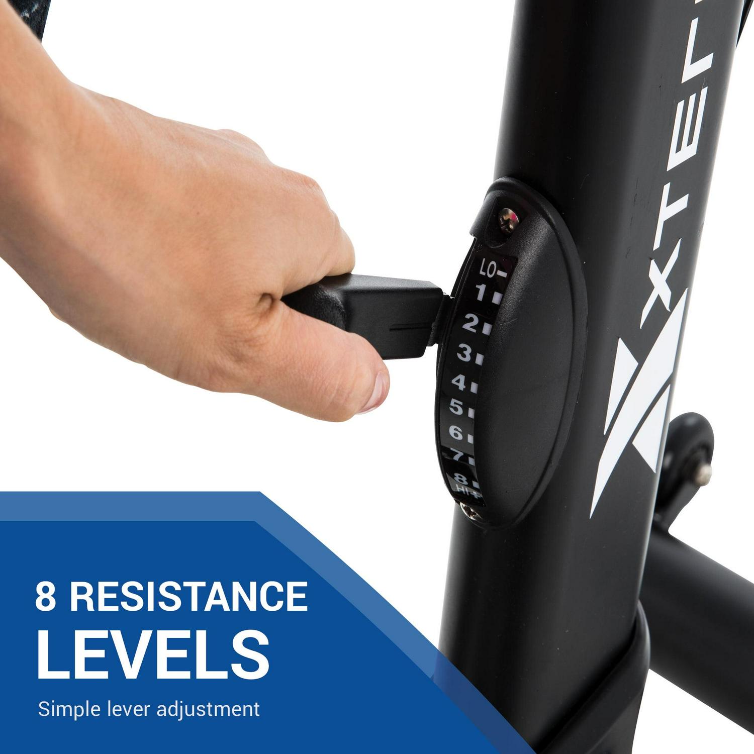 XTERRA Fitness MBX2500 Indoor Cycling Exercise Bike with 48.5 lb Flywheel, LCD Display, 8 Resistance Levels - Image 7