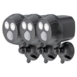 mr. beams wireless motion sensing led ultrabright spotlight, 3pk