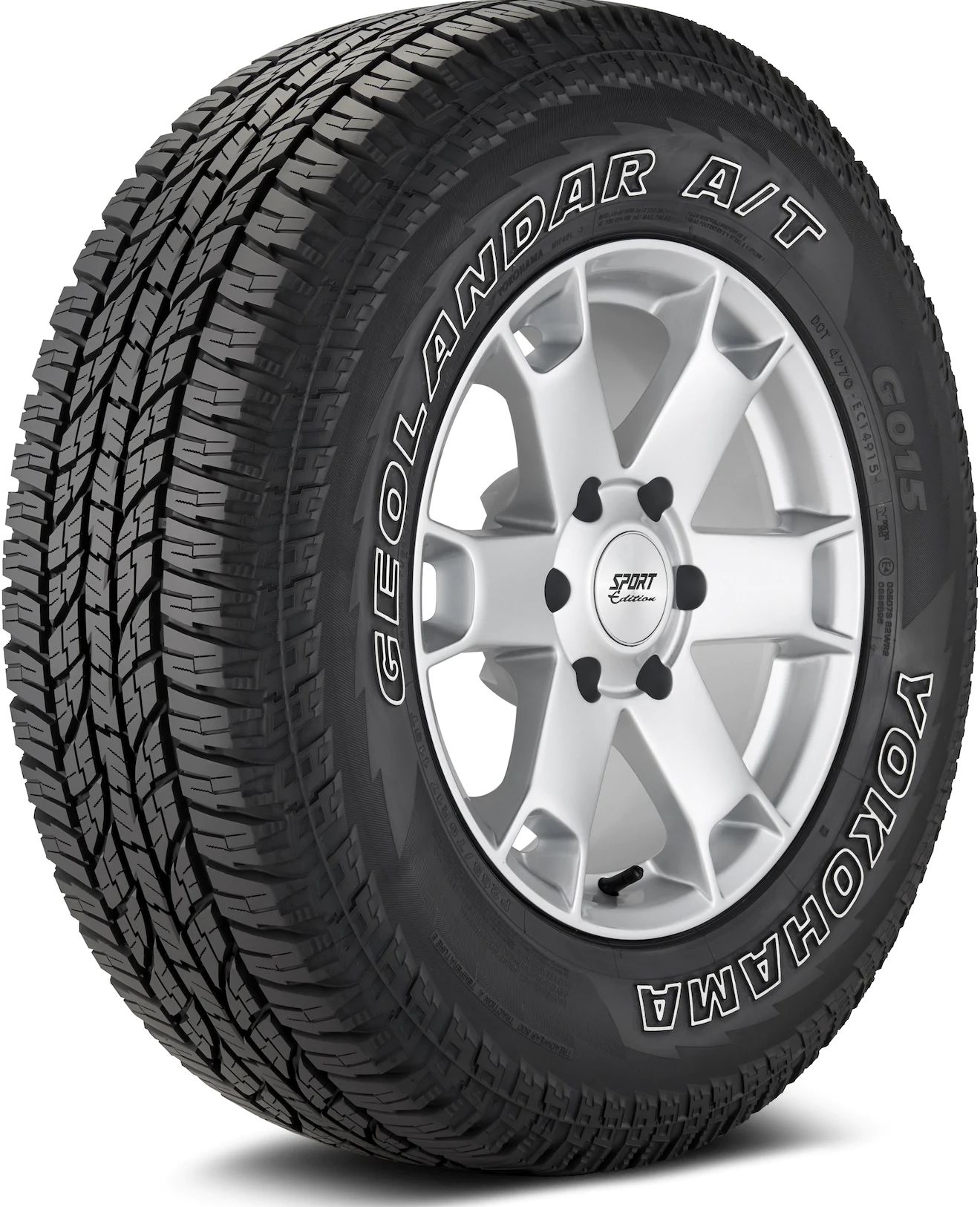 Yokohama Geolandar AT G015 All Terrain LT265/60R18 119/116S E Light Truck Tire