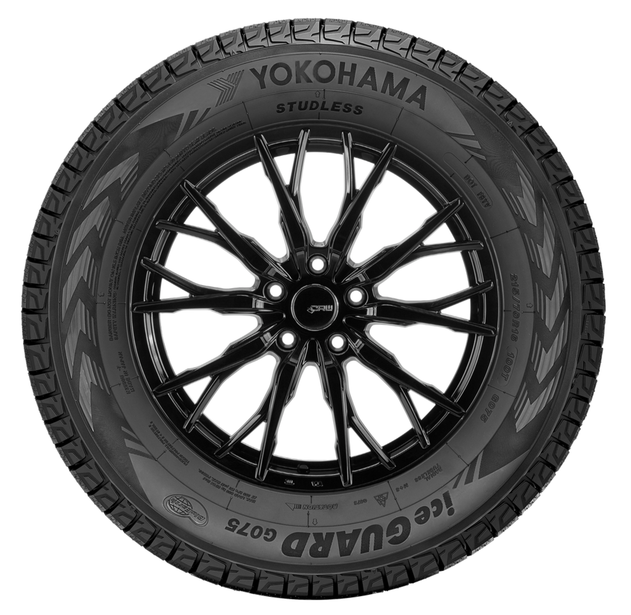 Yokohama iceGUARD G075 Winter 245/65R17 107T Passenger Tire - Image 3