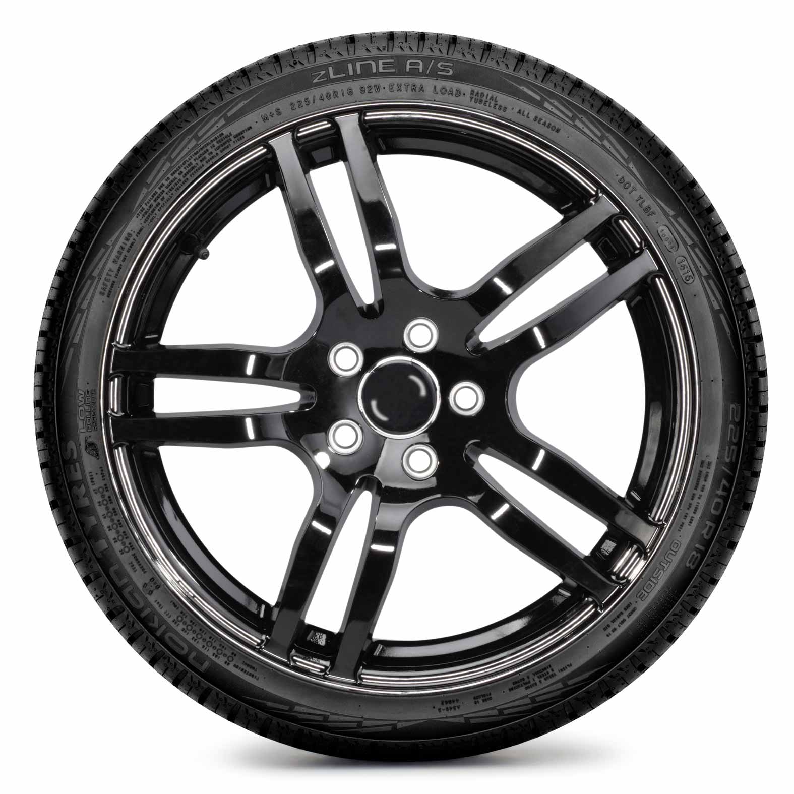 Nokian ZLine A/S All Season 225/50R17 98W XL Passenger Tire - Image 3