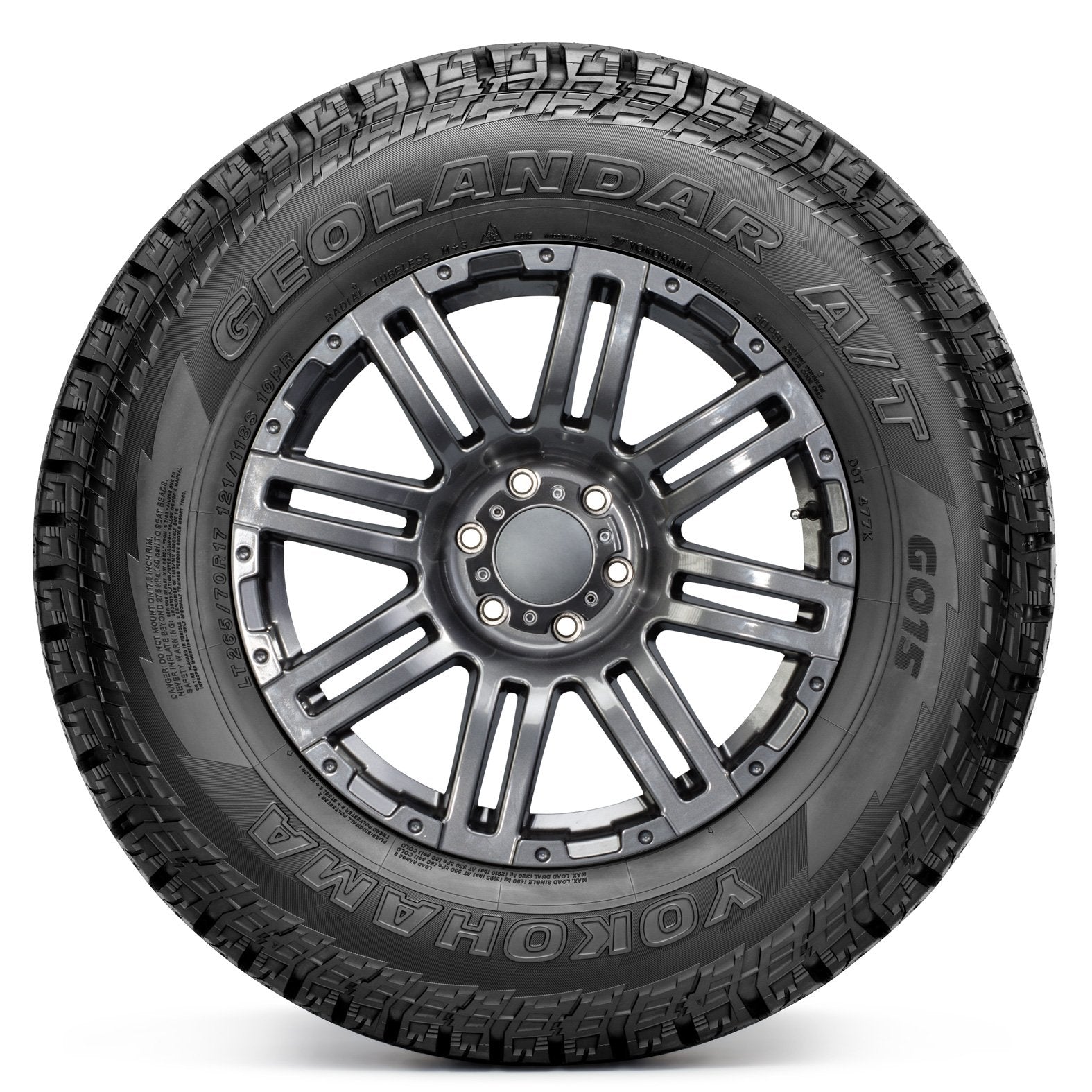 Yokohama Geolandar AT G015 All Terrain 265/65R18 114H Light Truck Tire - Image 3