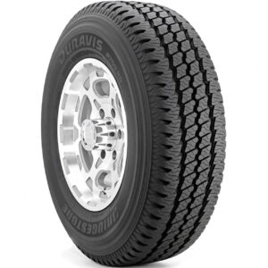 Bridgestone Duravis M700 HD All Terrain LT265/75R16 123/120R E Light Truck Tire Fits: 2000-02 Dodge Ram 2500 Base, 2013-14 Toyota FJ Cruiser Base