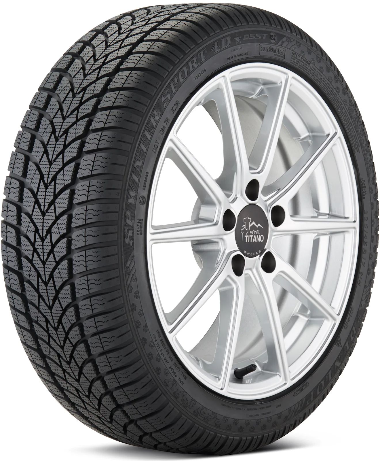 Dunlop SP Winter Sport 4D ROF Winter 225/45R17 91H Passenger Tire