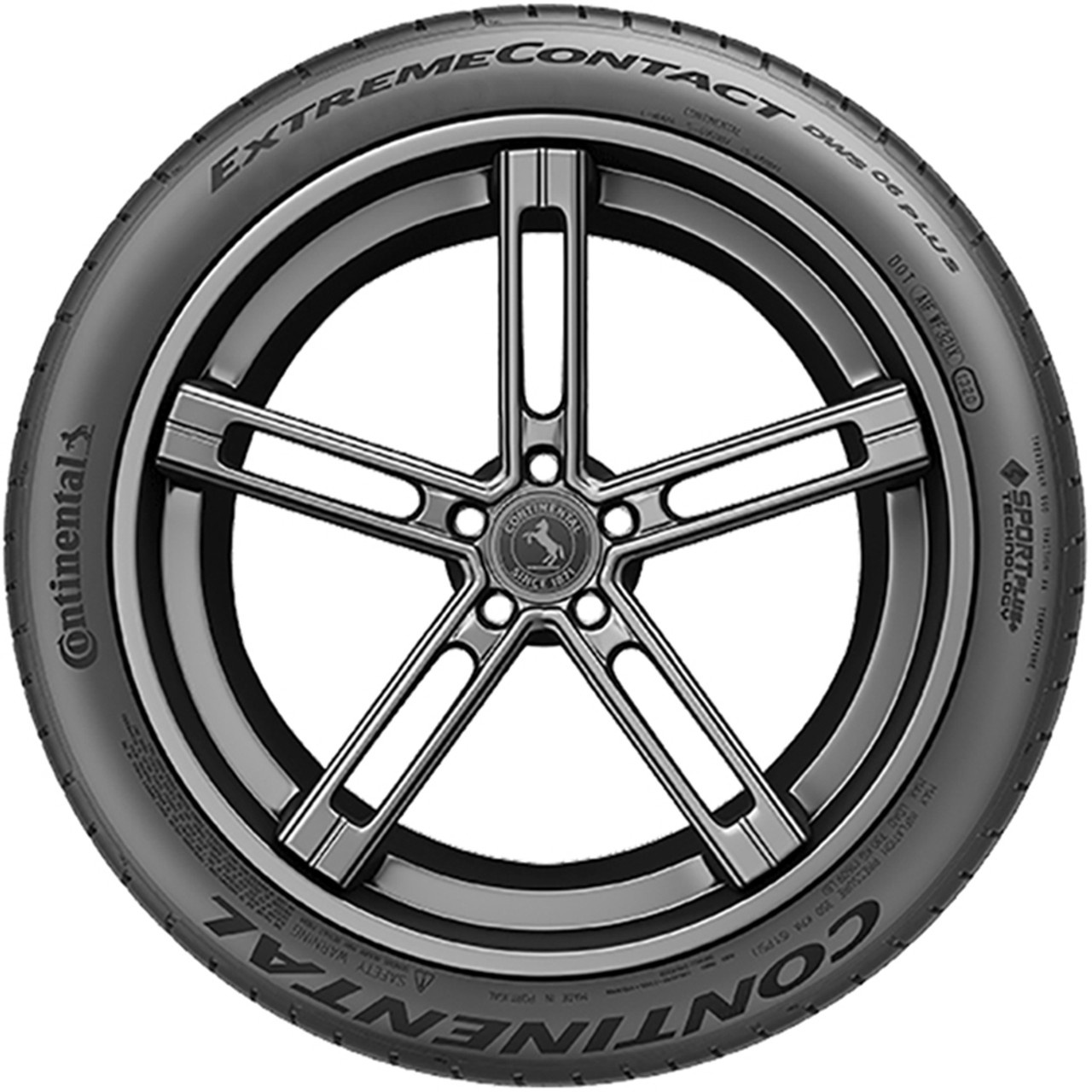 Continental ExtremeContact DWS06 PLUS UHP All Season 225/55ZR17 97W Passenger Tire - Image 4
