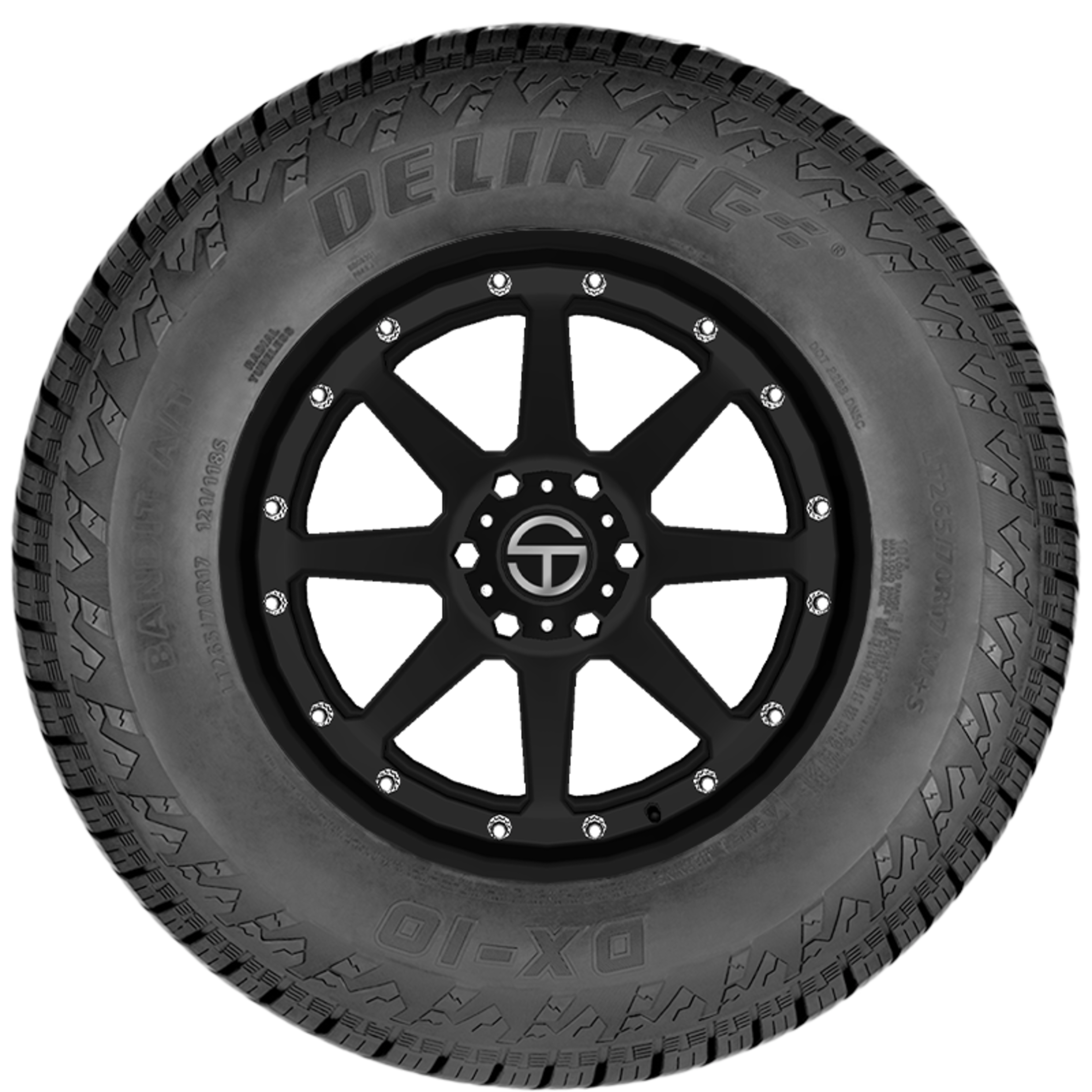 Delinte DX-10 Bandit A/T All Terrain LT235/85R16 120/116Q E Light Truck Tire - Image 2