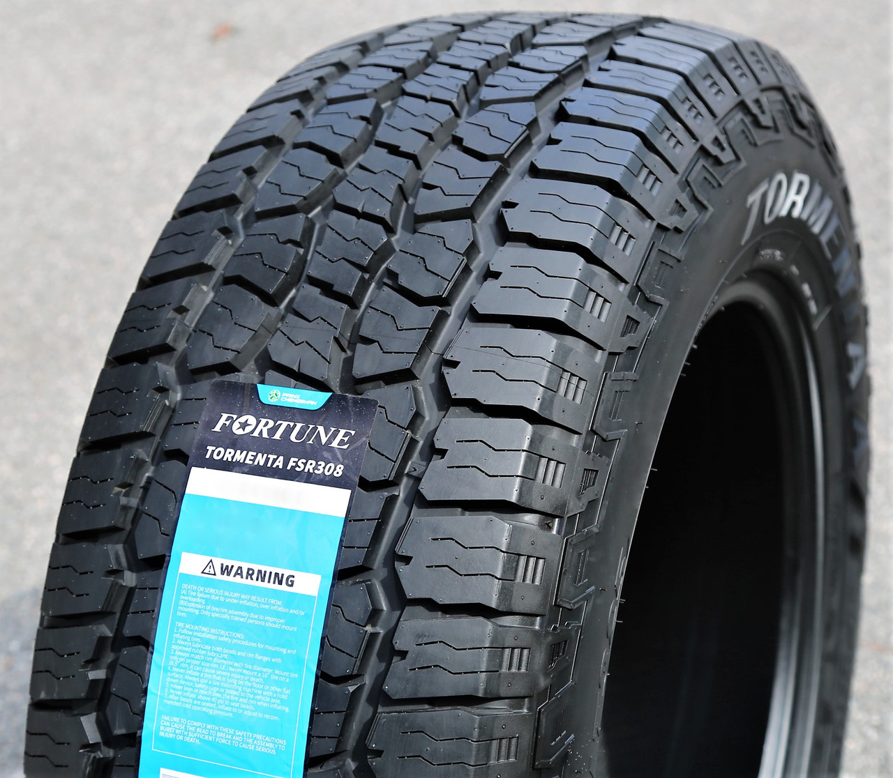 Fortune Tormenta A/T FSR308 All Terrain LT265/75R16 123/120S E Light Truck Tire - Image 3