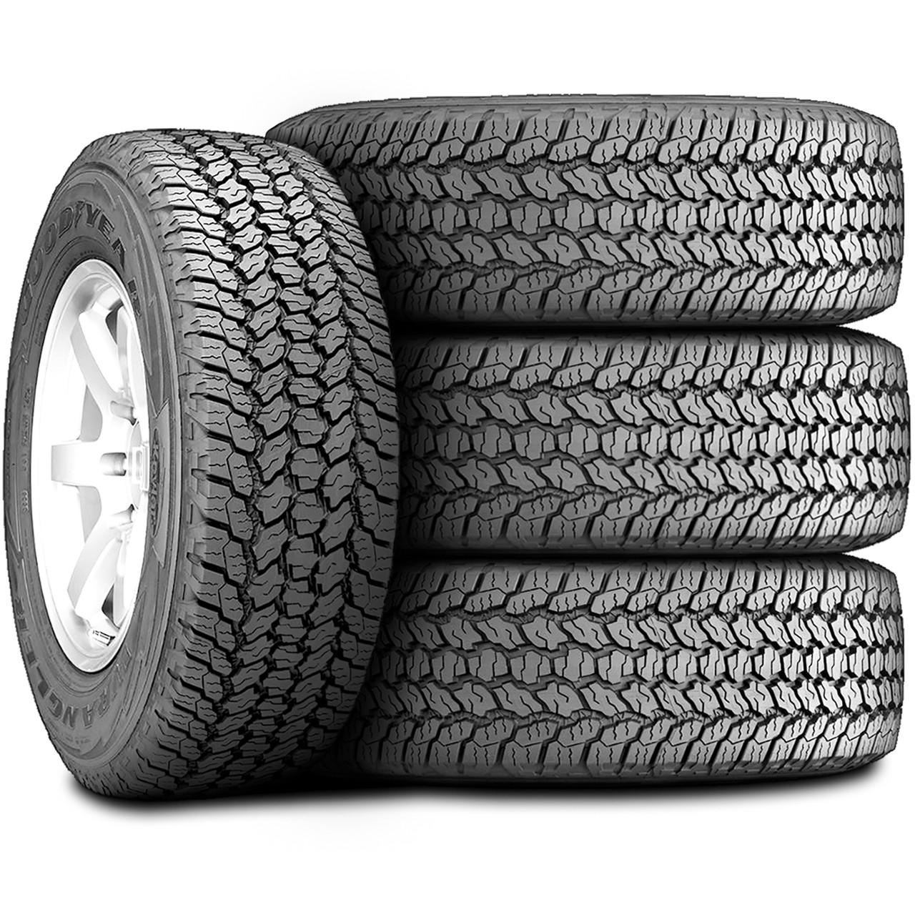 Goodyear Wrangler All-Terrain Adventure with Kevlar All Terrain LT265/70R17 121/118S E Light Truck Tire - Image 12