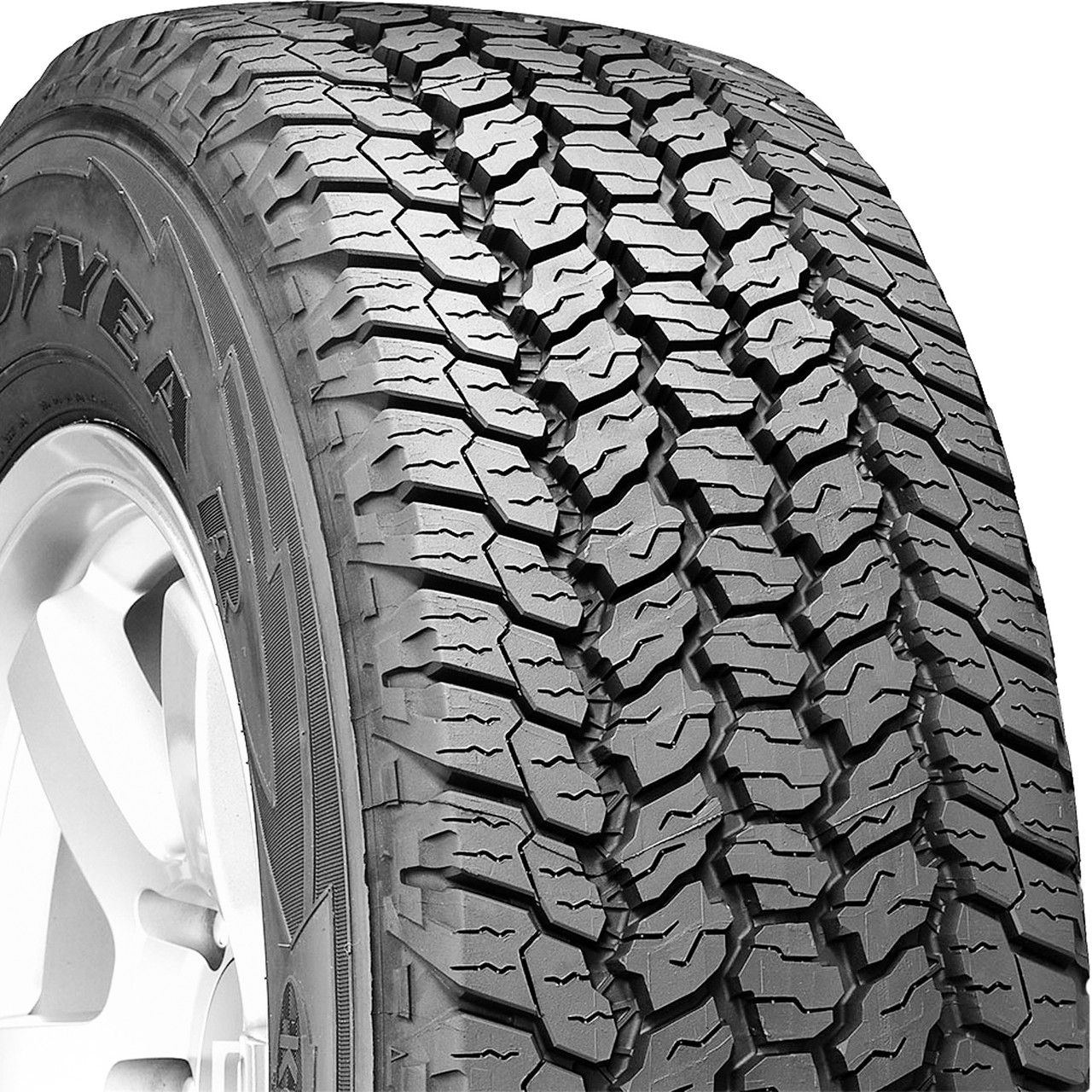 Goodyear Wrangler All-Terrain Adventure with Kevlar All Terrain LT265/70R17 121/118S E Light Truck Tire - Image 2