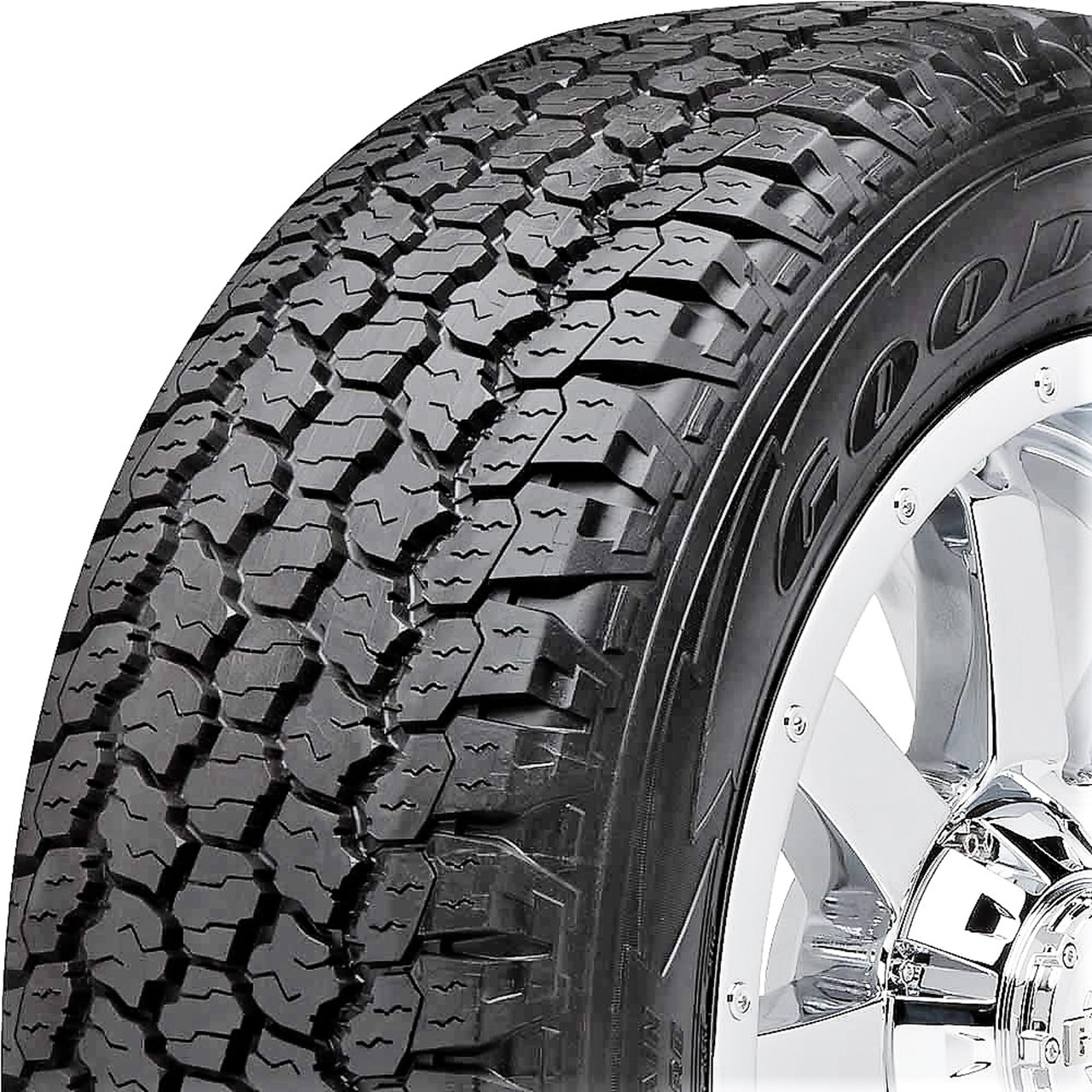 Goodyear Wrangler All-Terrain Adventure with Kevlar All Terrain LT265/70R17 121/118S E Light Truck Tire - Image 6