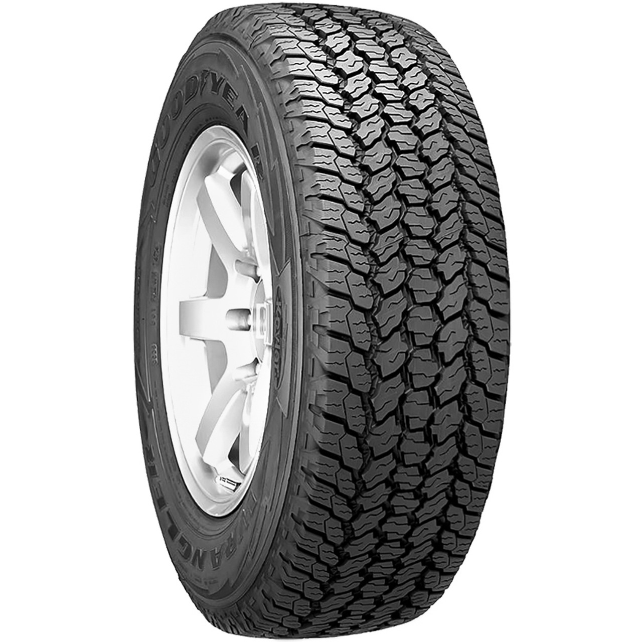 Goodyear Wrangler All-Terrain Adventure with Kevlar All Terrain LT265/70R17 121/118S E Light Truck Tire - Image 8