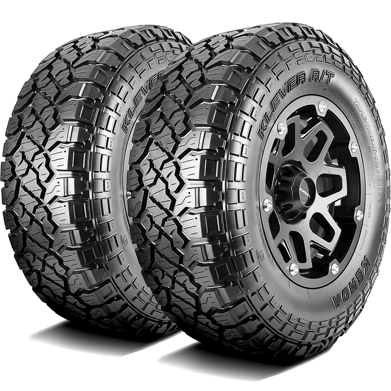 Kenda Klever R/T KR601 Rugged Terrain LT265/65R17 120/117R E Light Truck Tire - Image 4